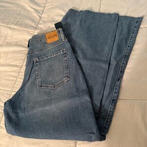 Hollister High Rise Vintage Baggy Jeans Denim NWT 7r